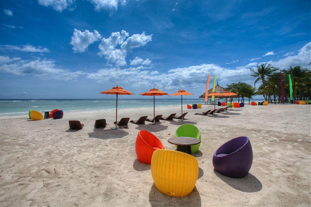 Oceanica Resort Panglao, Bohol מראה חיצוני תמונה Beach at the hotel